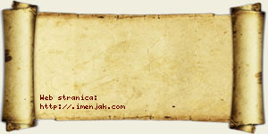 Isidora Josić vizit kartica